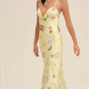 For Love & Lemons Huda Maxi Dress